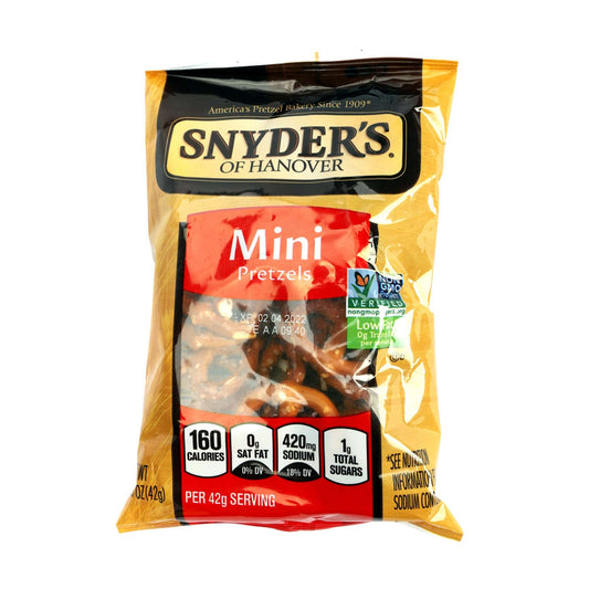 Mini Pretzels Snyder’s 42 gramos - Floristería Noemi Flowers