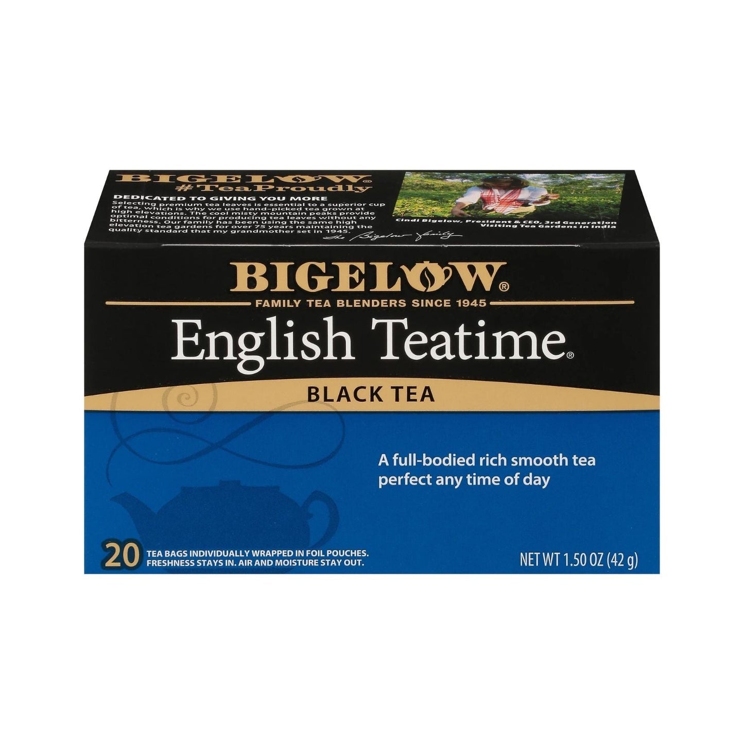 Bigelow Black Tea English Teatime 42 g