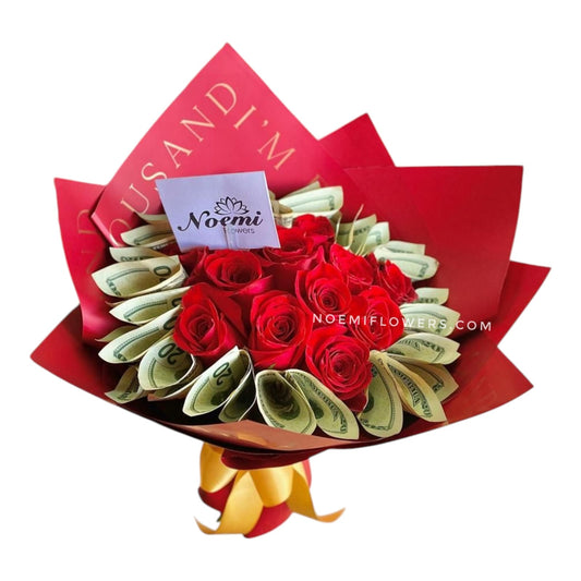 Bouquet Money - Floristería Noemi Flowers