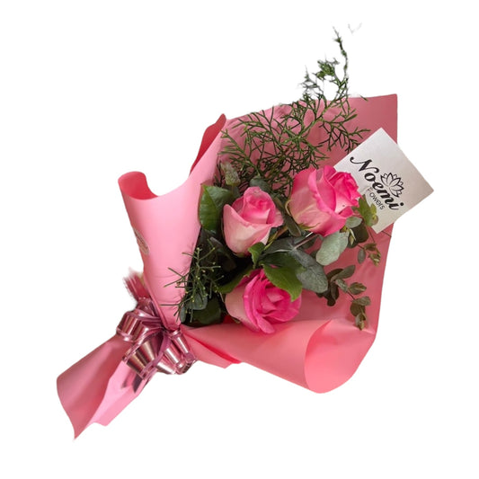 Bouquet Trío de Rosas - Floristería Noemi Flowers