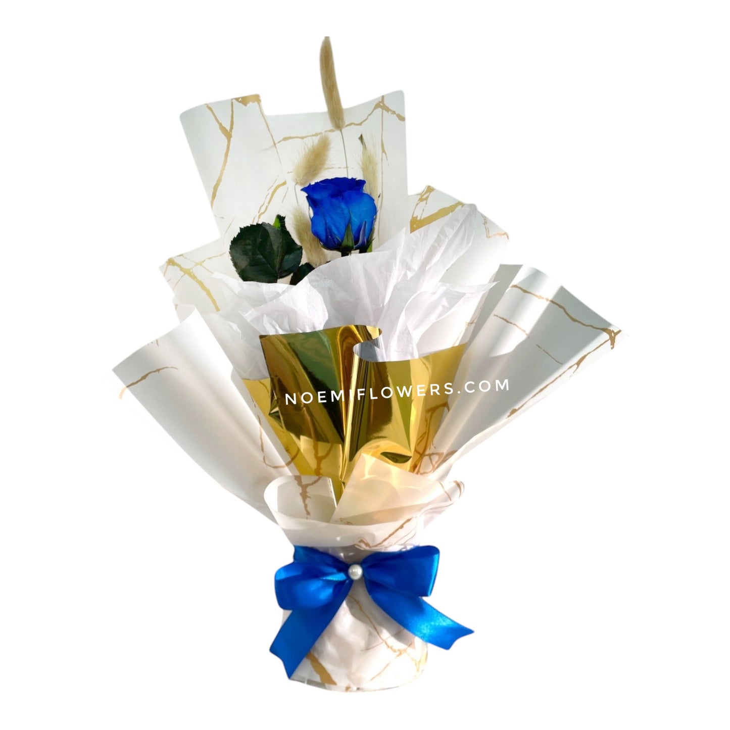 Rosa azul preservada