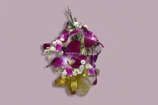 Corsage de Orquídea NF-09 - Floristería Noemi Flowers
