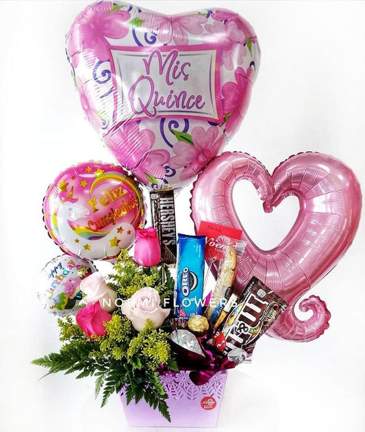 Cumpleaños 01 - Floristería Noemi Flowers