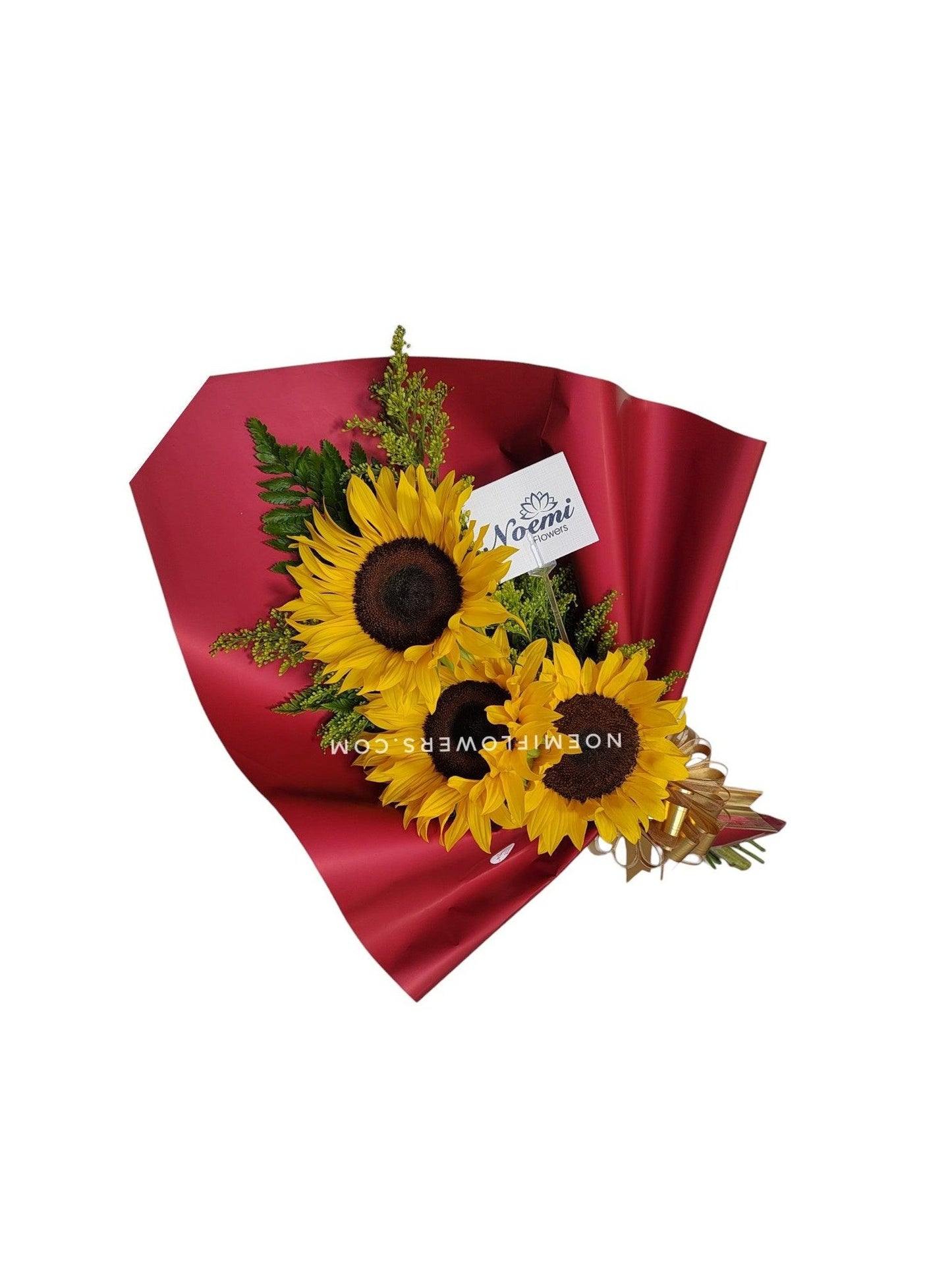 Ramo 3 Girasoles - Floristería Noemi Flowers