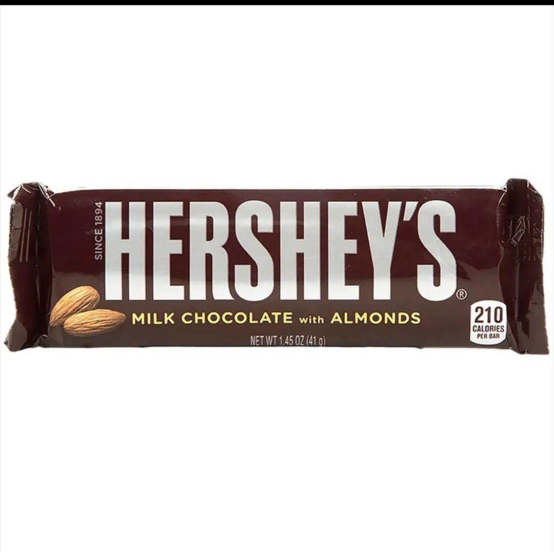 Chocolate Hershey's con Almendras 41 gr - Floristería Noemi Flowers