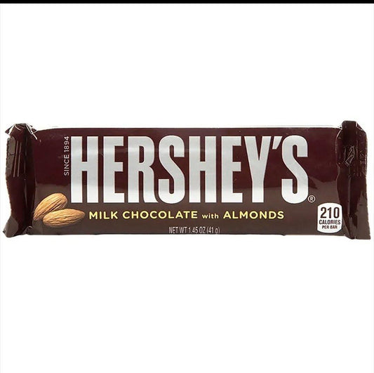 Chocolate Hershey's con Almendras 41 gr - Floristería Noemi Flowers