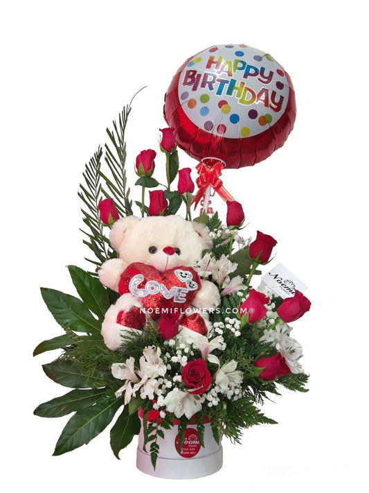 Osito Amoroso - Floristería Noemi Flowers