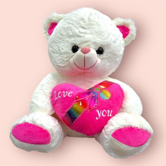 Peluche Oso Cariñoso 50 cm - Floristería Noemi Flowers