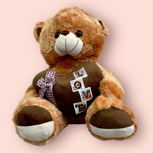 Peluche Oso Cariñoso 50 cm - Floristería Noemi Flowers