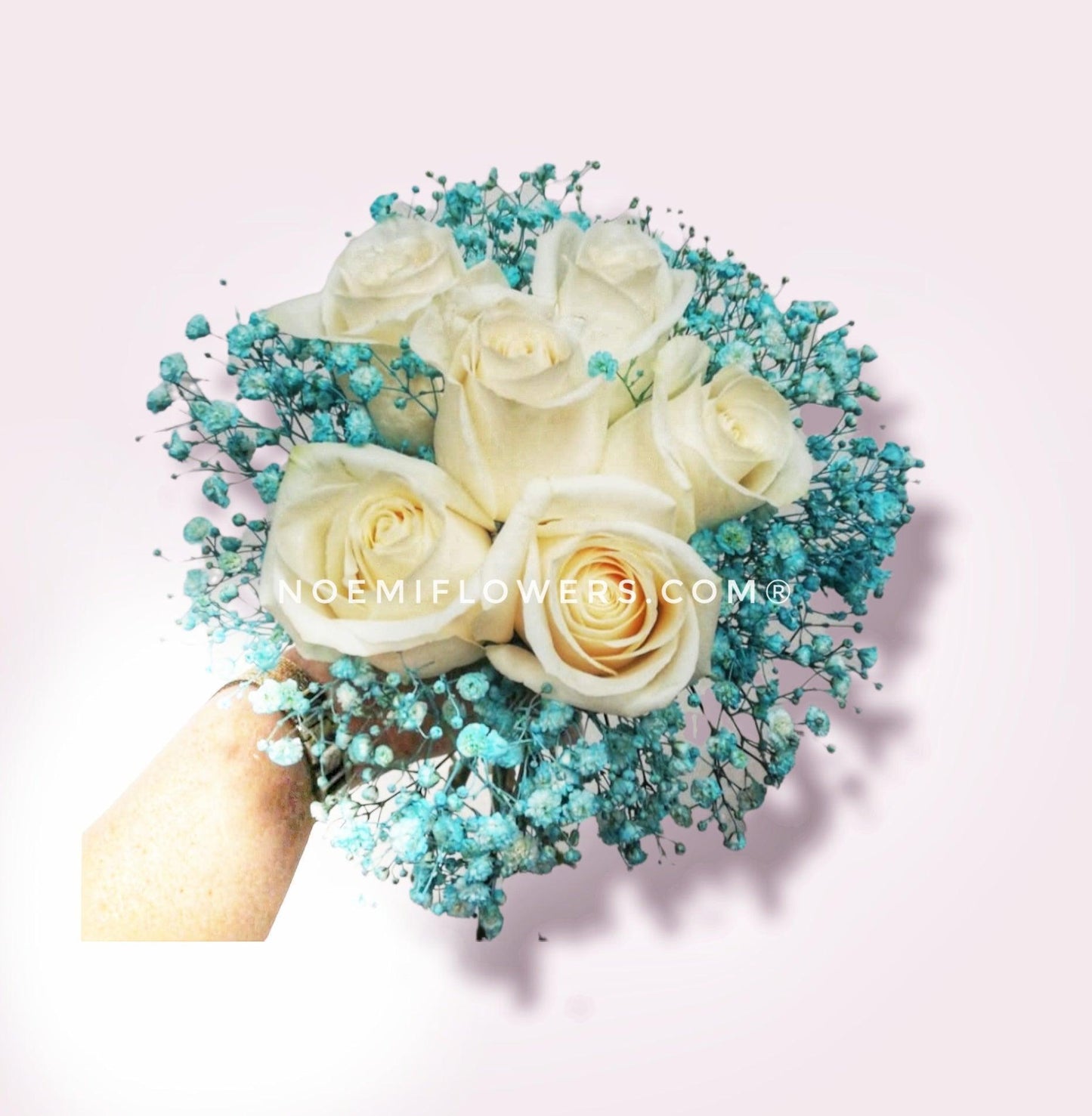 Ramo de Novia Sencillo y Delicado - Floristería Noemi Flowers