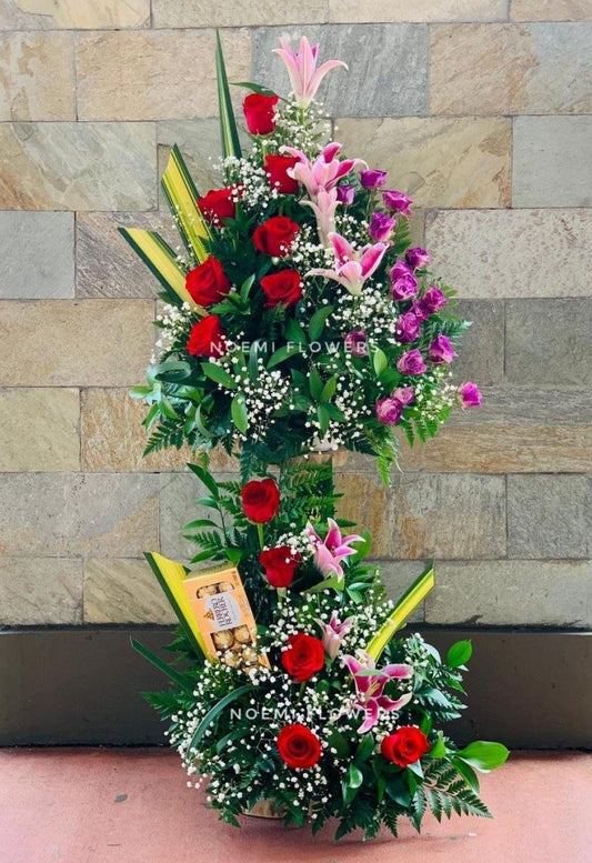 Arreglo Floral Plenitud - Floristería Noemi Flowers