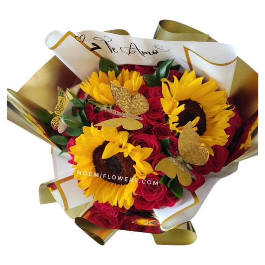 Ramo Buchón Artemisa - Floristería Noemi Flowers