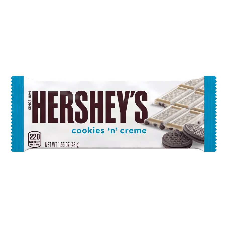 Chocolate Hershey´s Cookies 'n' Creme 43g - Floristería Noemi Flowers