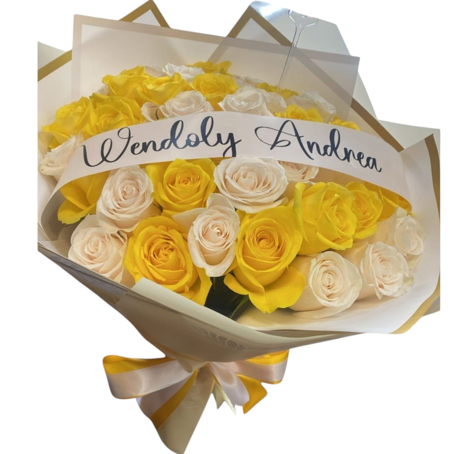 Ramo Buchón 30 Rosas - Floristería Noemi Flowers