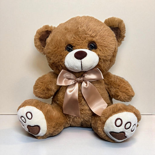 Peluche Osito con Lazo - Floristería Noemi Flowers