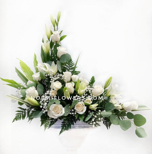 Arreglo_para_Urna_03 - Floristería Noemi Flowers