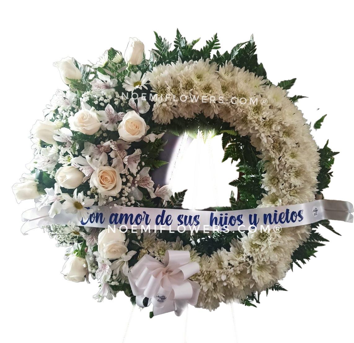 Corona NF-59 - Floristería Noemi Flowers