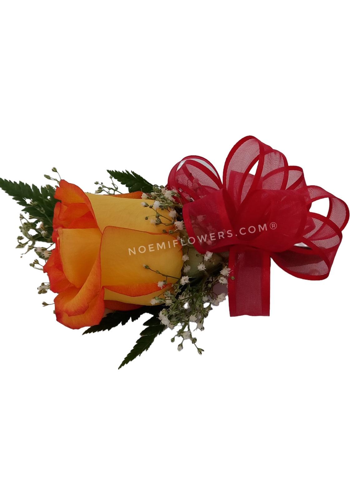 Corsage de rosa - Floristería Noemi Flowers