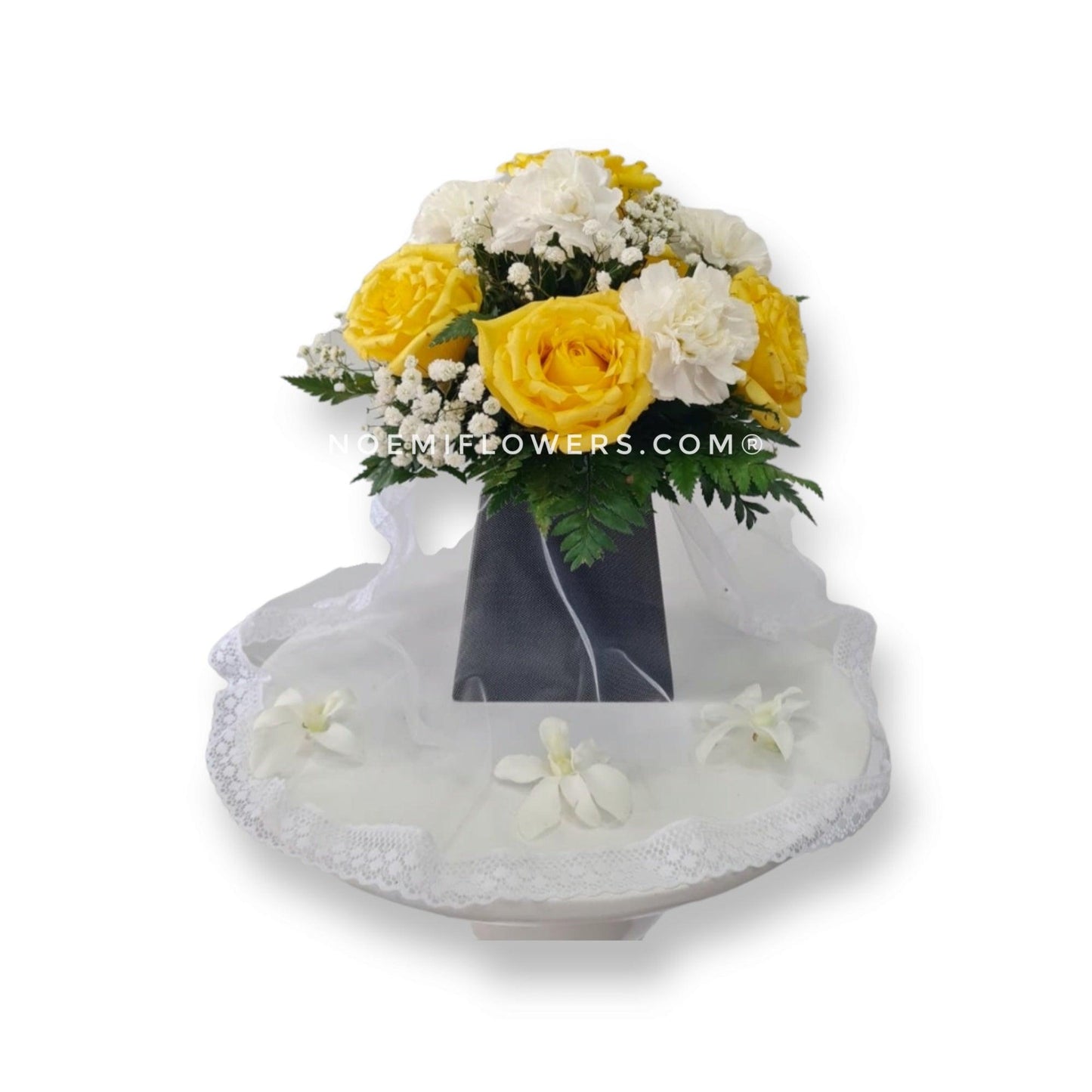 Cubre Urna NF-03 - Floristería Noemi Flowers