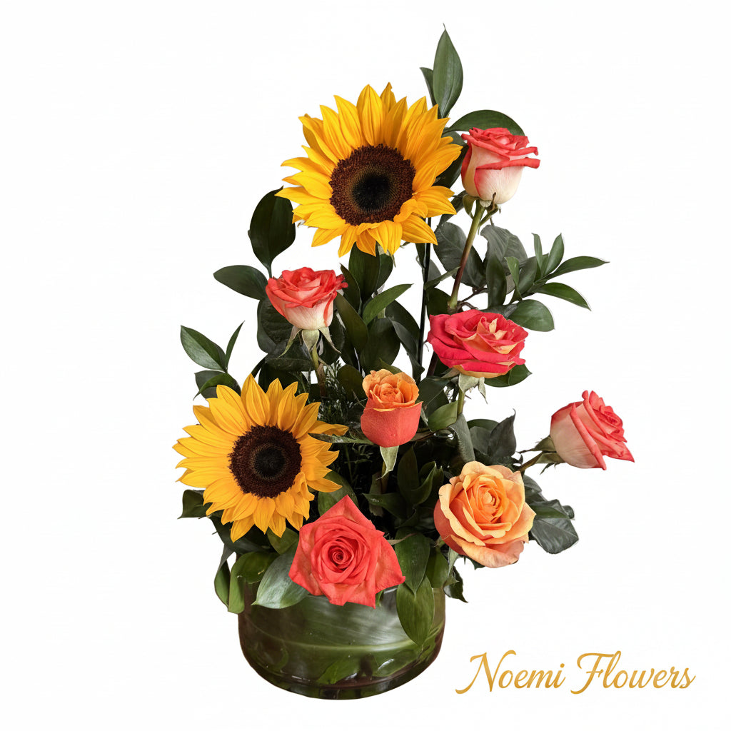 Arreglos florales con girasoles: Guía de energía y elegancia para regalar