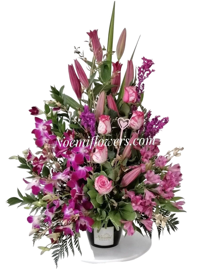 Arreglos con Orquídeas