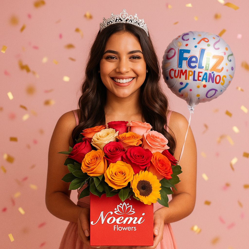 Arreglos de Cumpleaños - Floristería Noemi Flowers