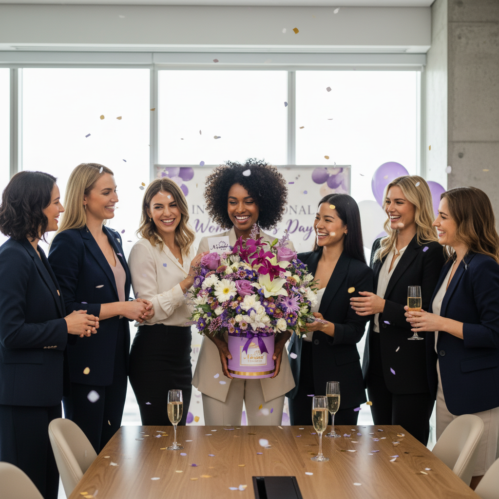 Dia Internacional de la Mujer - Floristería Noemi Flowers