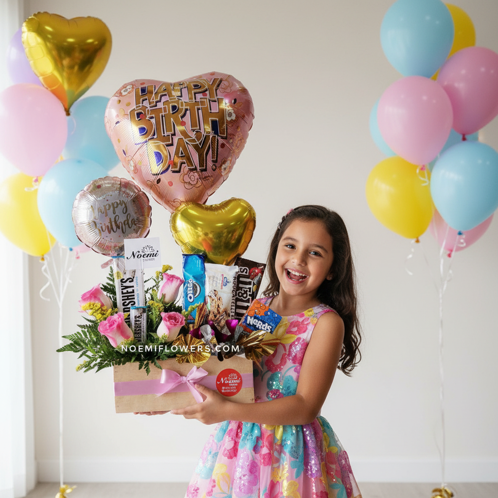 Arrangements for Boys and Girls - Noemi Flowers Florist – Floristería ...