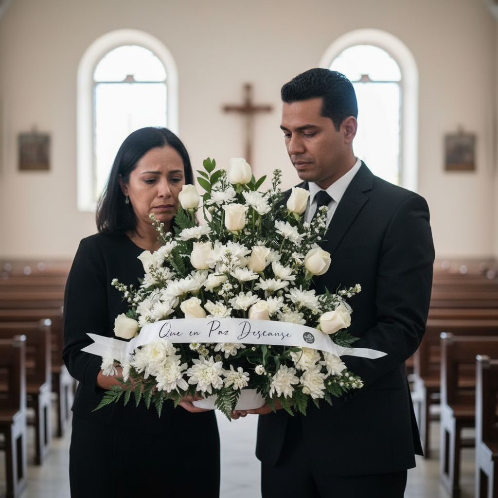 Condolencias (Sympathy) - Floristería Noemi Flowers