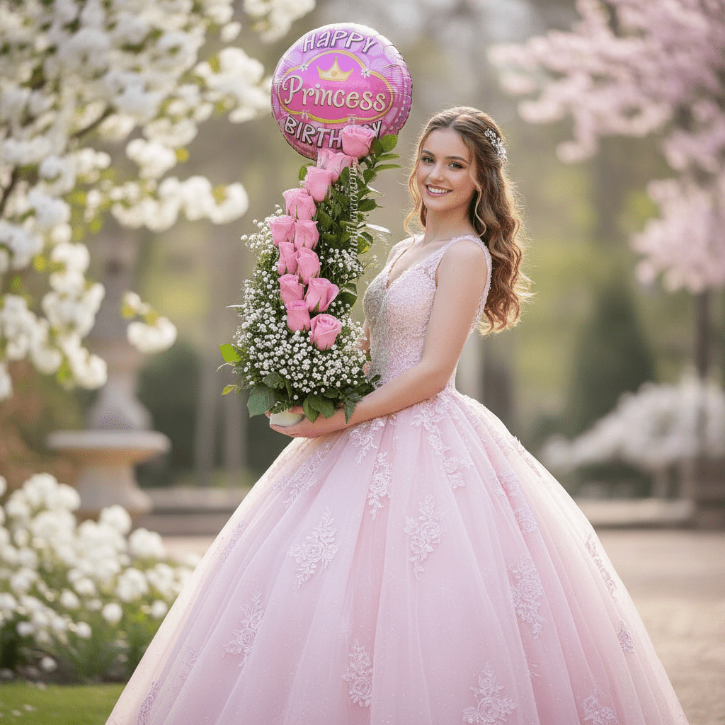 Arreglos Florales de Quinceaños - Floristería Noemi Flowers