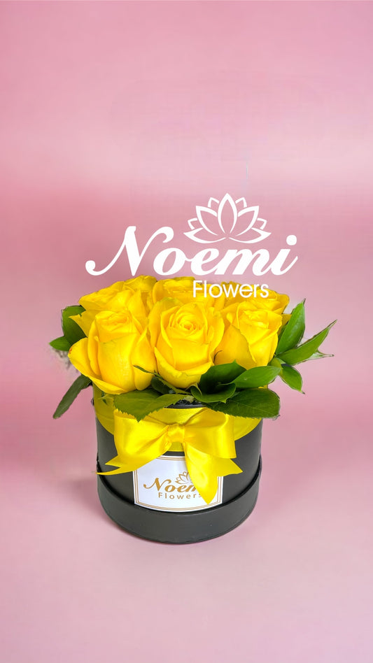 Caja Redonda 9 Rosas