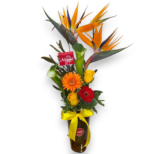 Arreglo Tropical Jardín del Edén - Floristería Noemi Flowers