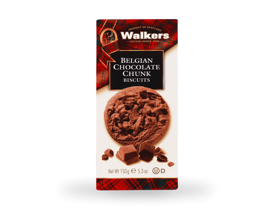 Galletas Walker’s Belgian Chocolate Chino Biscuits 150 g - 5.3 oz - Floristería Noemi Flowers