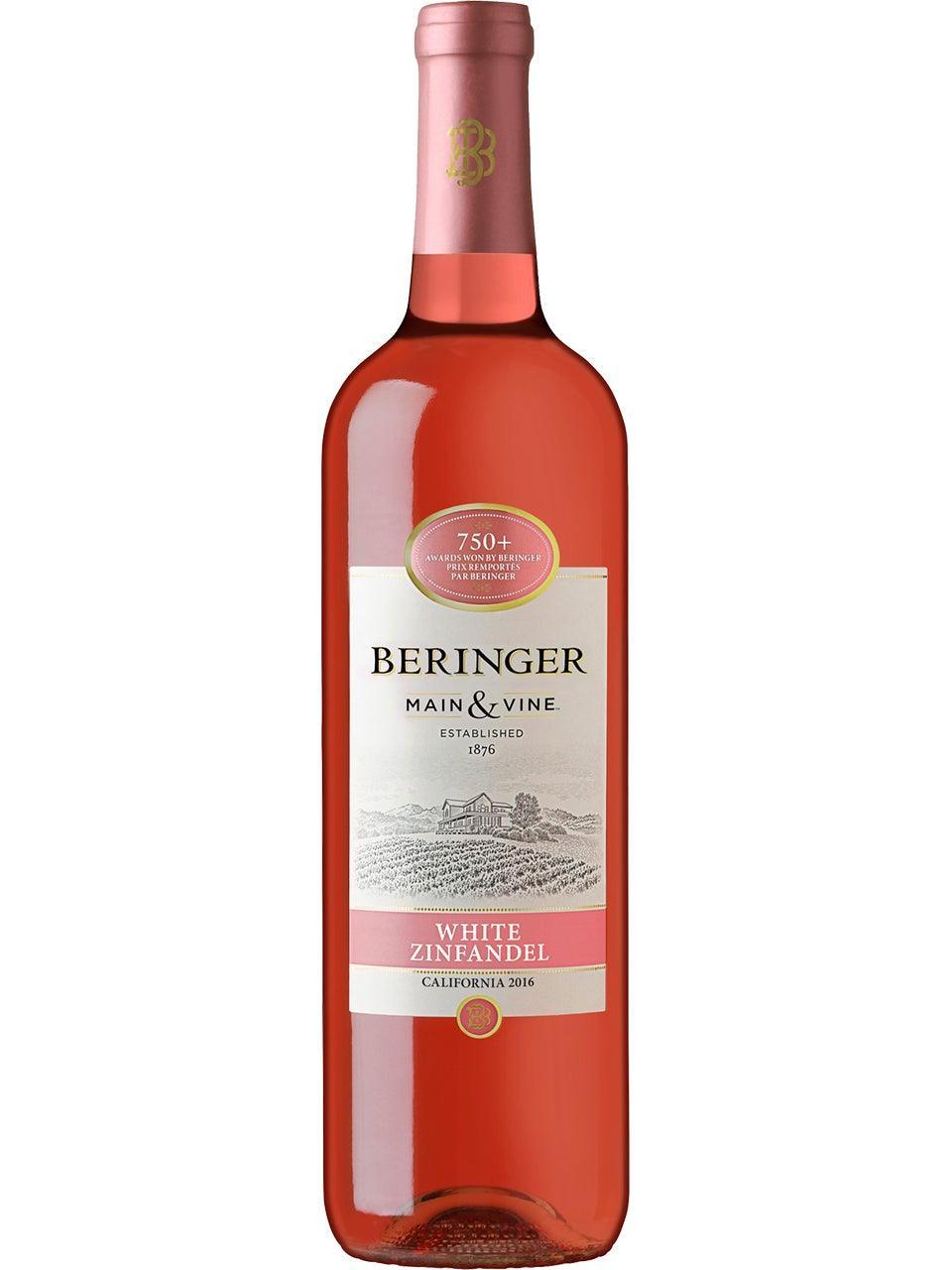 Vino Beringer Main & Vine / White Zinfandel 750 ml - Floristería Noemi Flowers