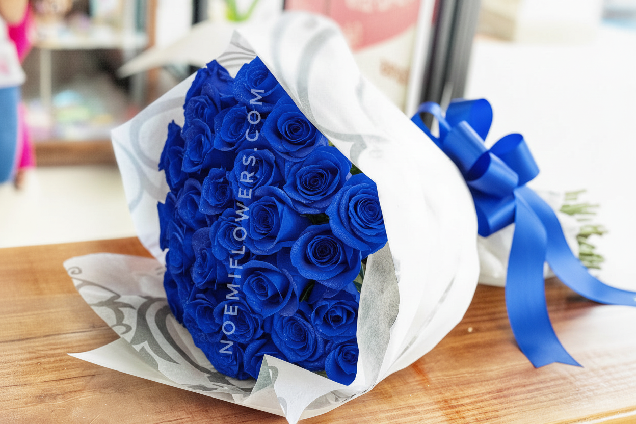 Bouquet 50 Rosas rojas - Floristería Noemi Flowers