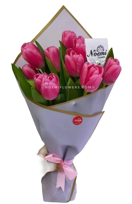 Bouquet de Tulipanes - Floristería Noemi Flowers