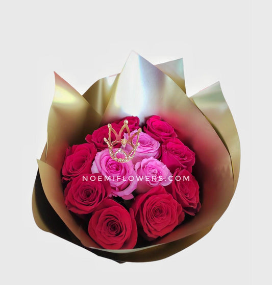 Bouquet Mi Reina - Floristería Noemi Flowers