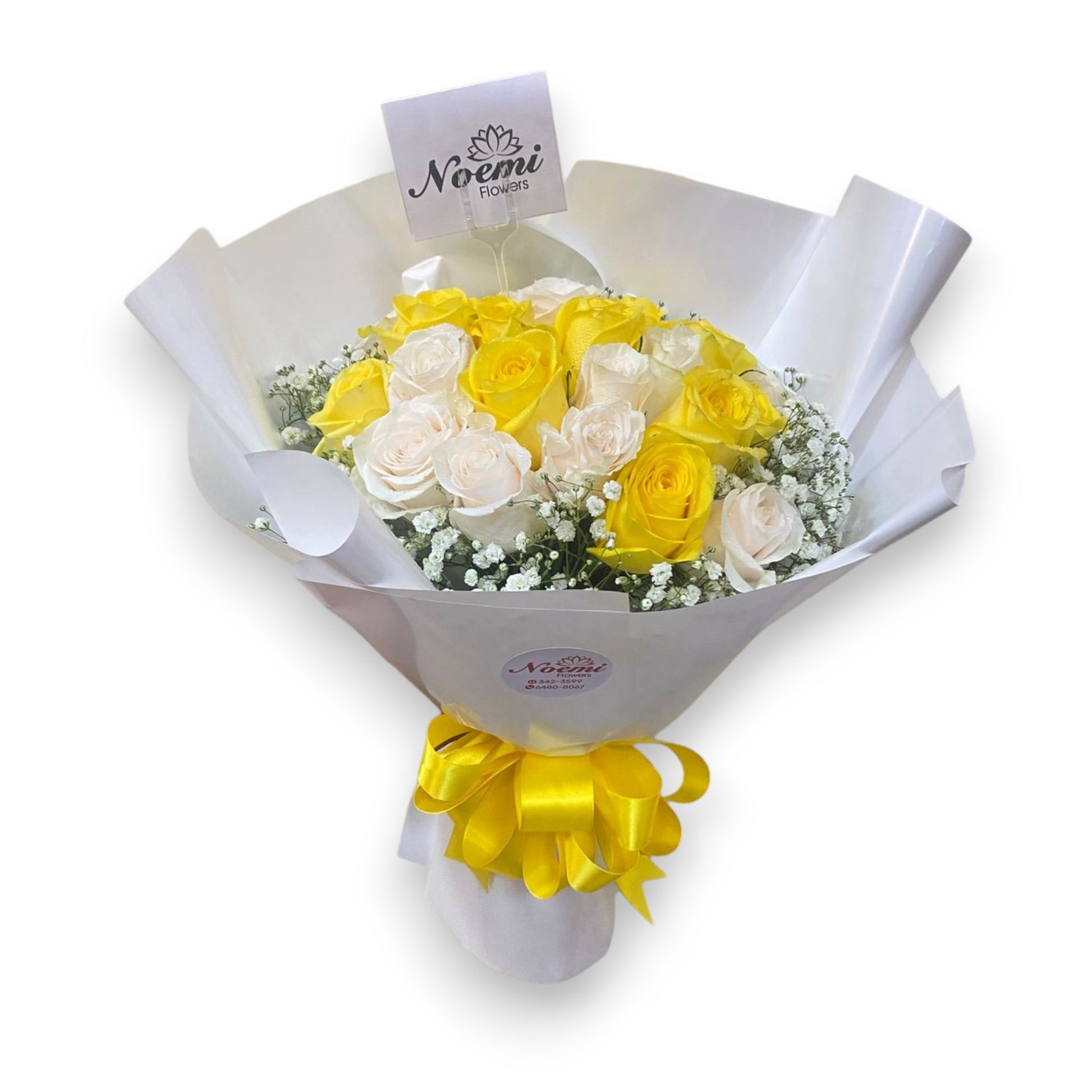 Bouquet Topacio Amarillo - Floristería Noemi Flowers