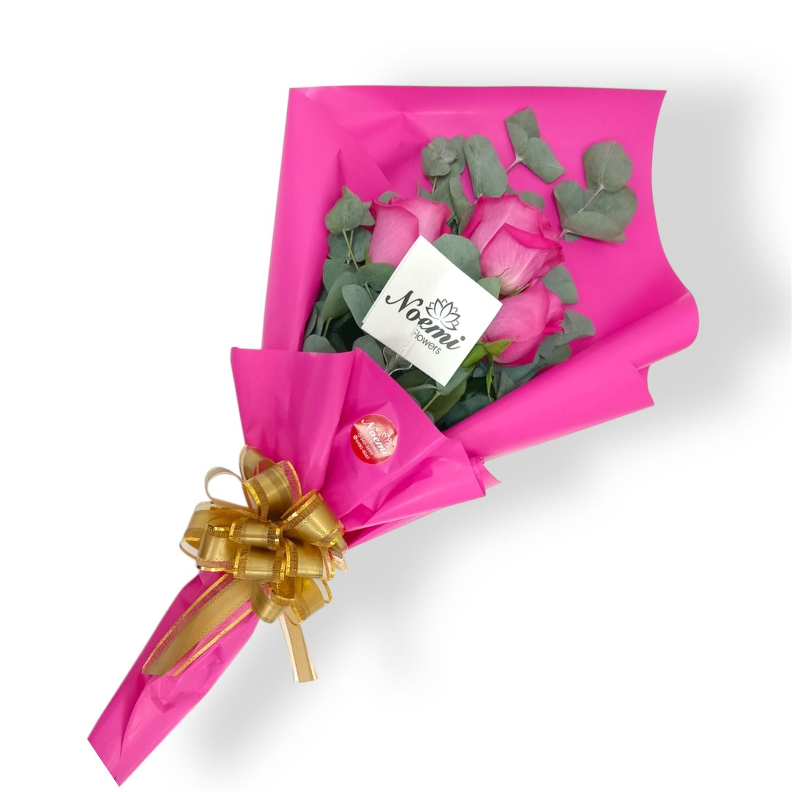 Bouquet Trío de Rosas - Floristería Noemi Flowers