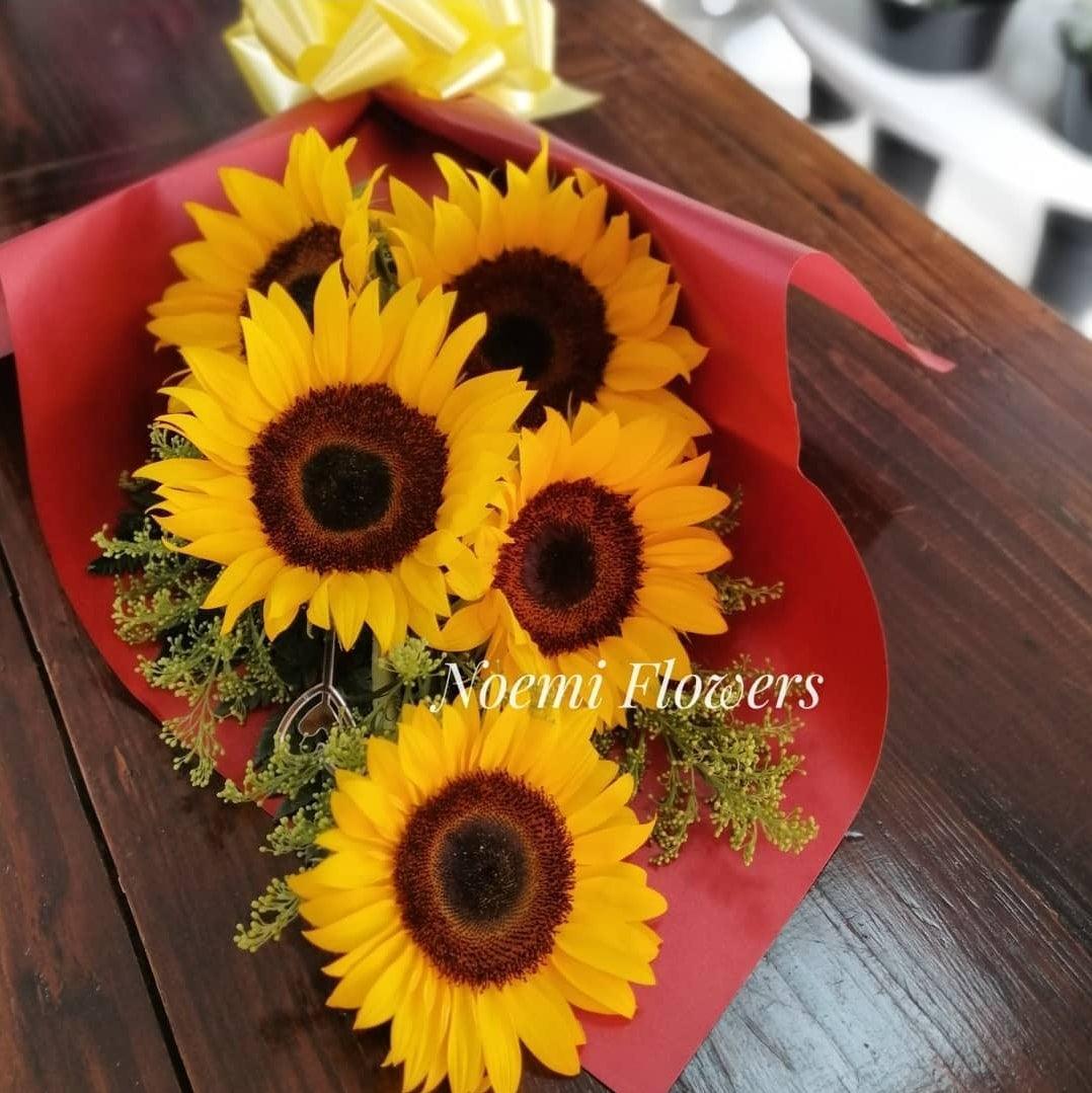 Bouquet de Girasoles - Floristería Noemi Flowers