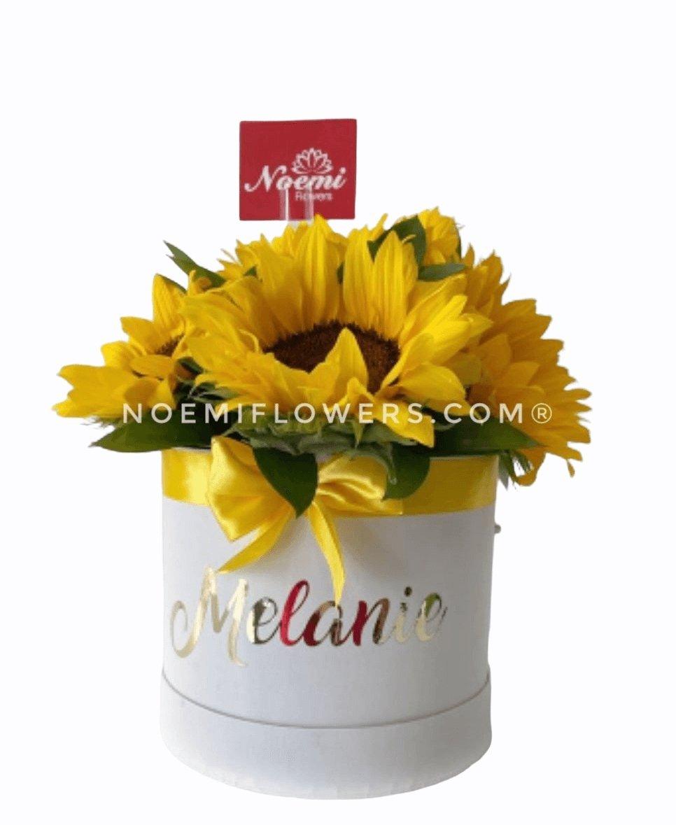 Caja Feliz Amanecer - Floristería Noemi Flowers