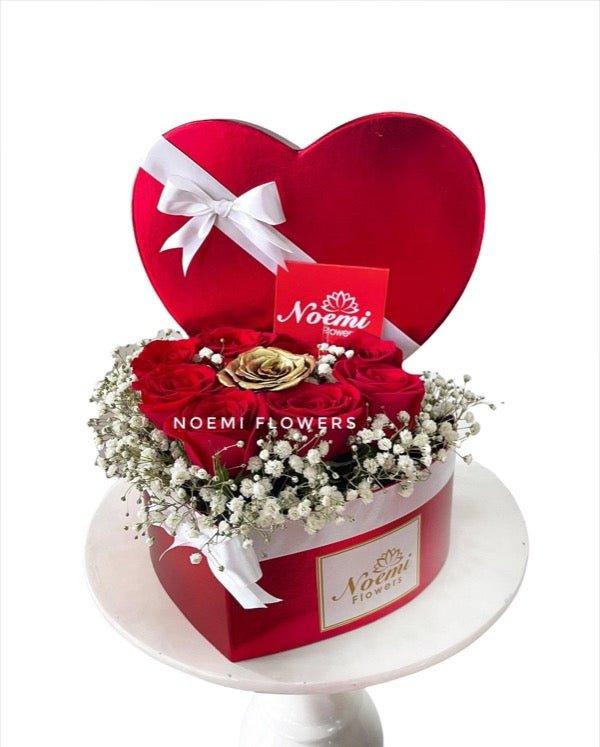 Corazón Robado - Floristería Noemi Flowers