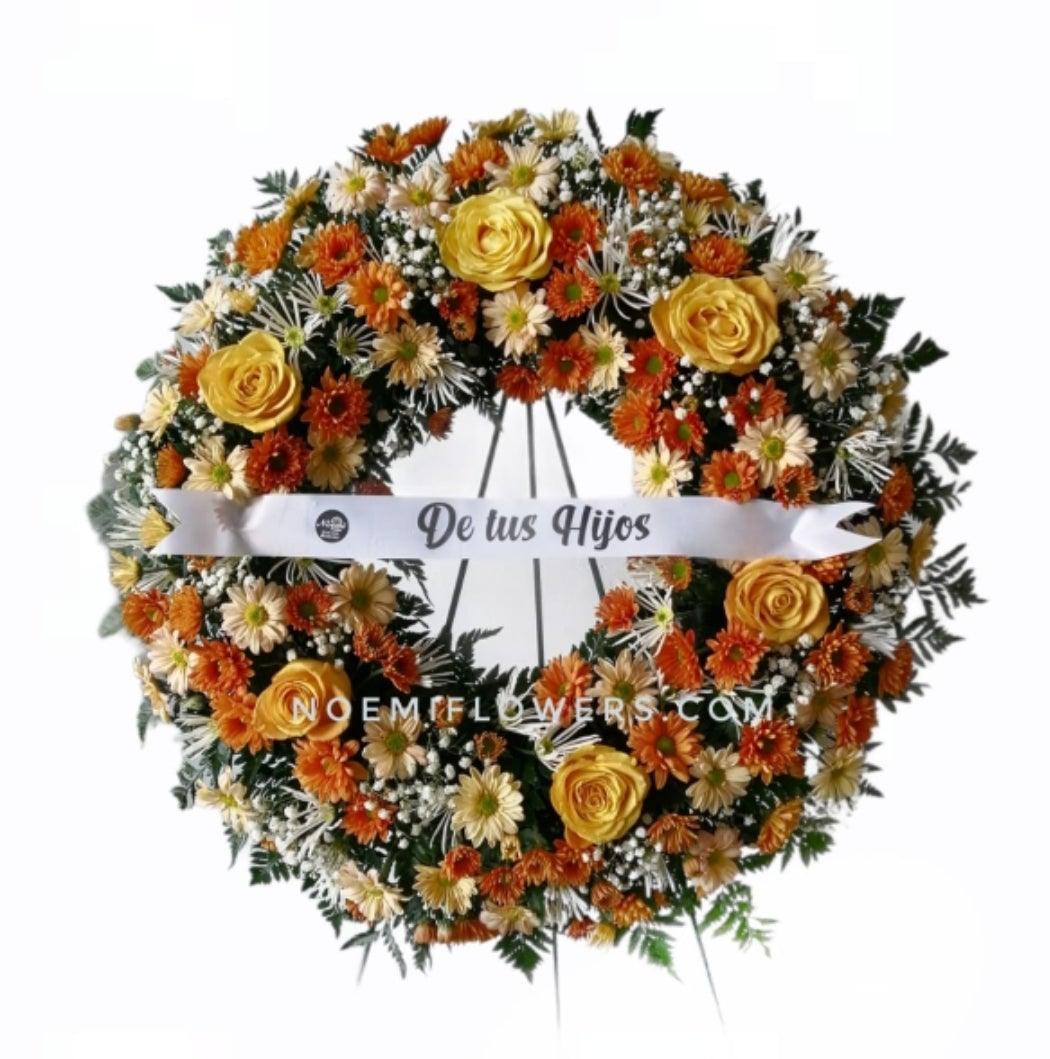 Corona NF-38 - Floristería Noemi Flowers