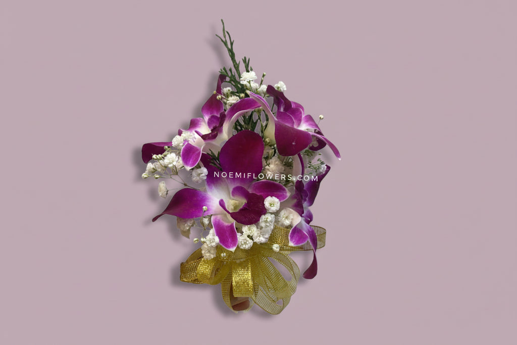 Corsage de Orquídea NF-09 - Floristería Noemi Flowers
