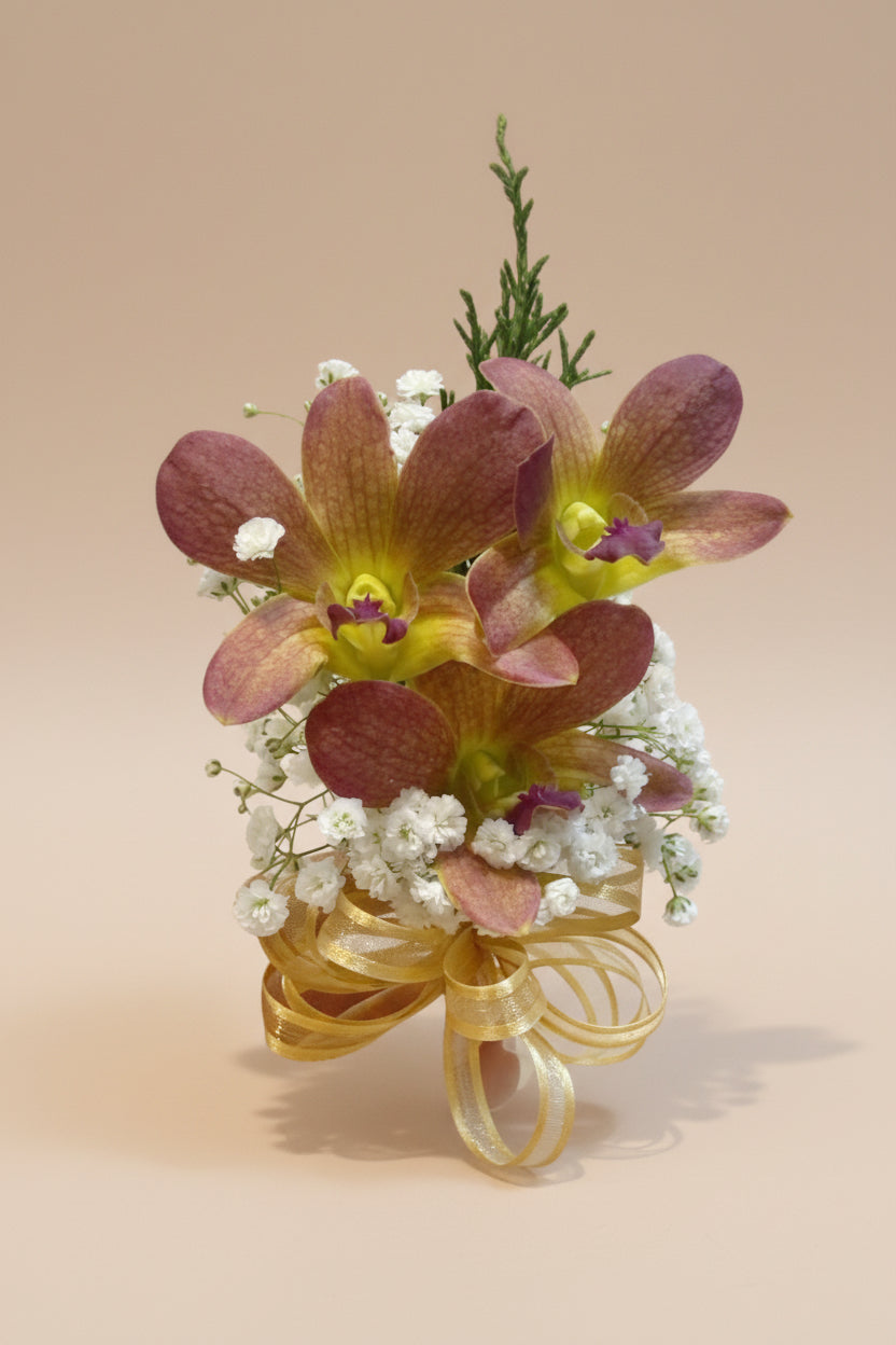 Corsage de Orquídea NF-09 - Floristería Noemi Flowers