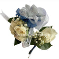 Corsage de Mano y Botonier Juego NF-04 - Floristería Noemi Flowers