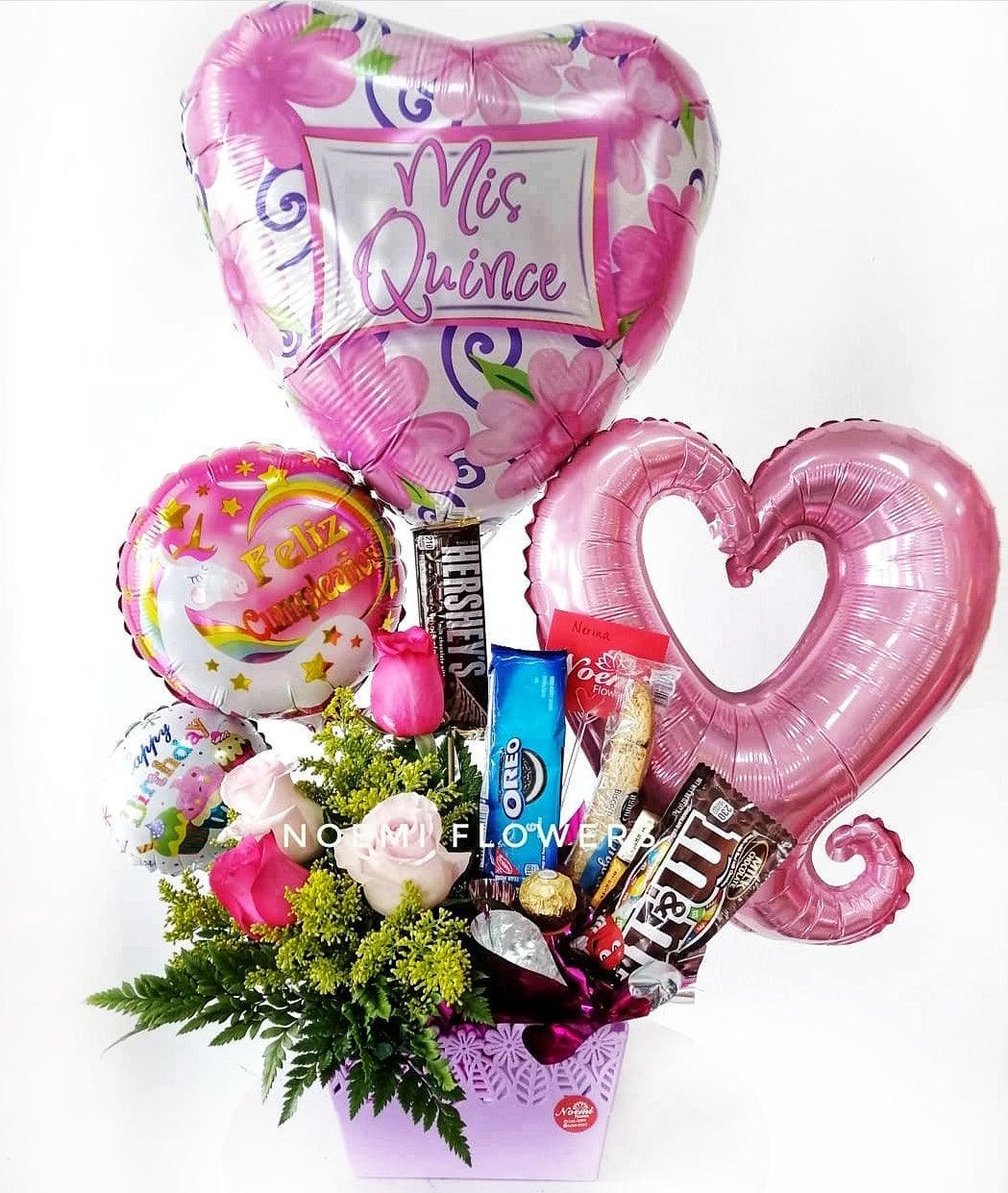 Cumpleaños 01 - Floristería Noemi Flowers