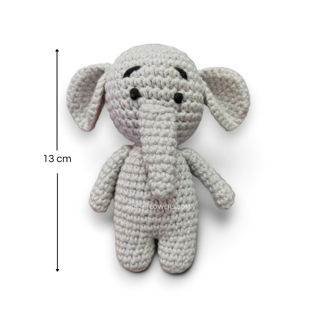 Elefante de Crochet - Floristería Noemi Flowers. 
