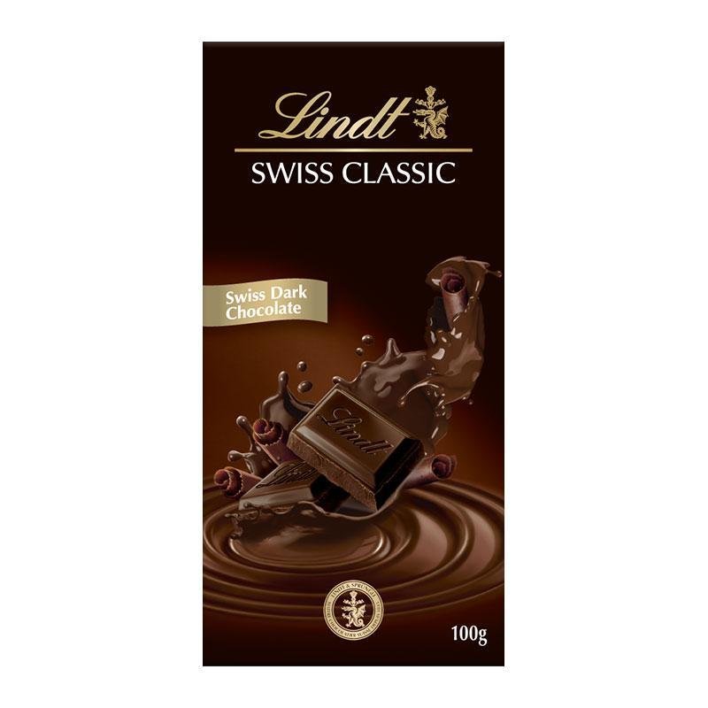 Chocolate Lindt Swiss Classic Dark 100Gr - Floristería Noemi Flowers