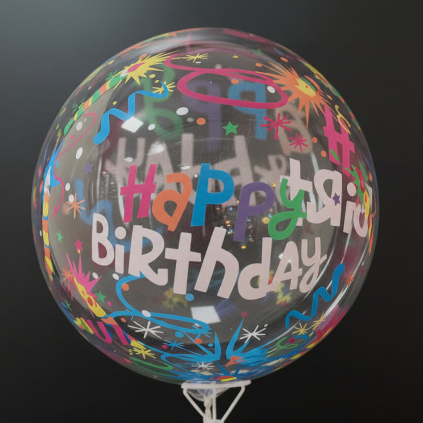 Globo burbuja de 10" - Floristeria Noemi Flowers.